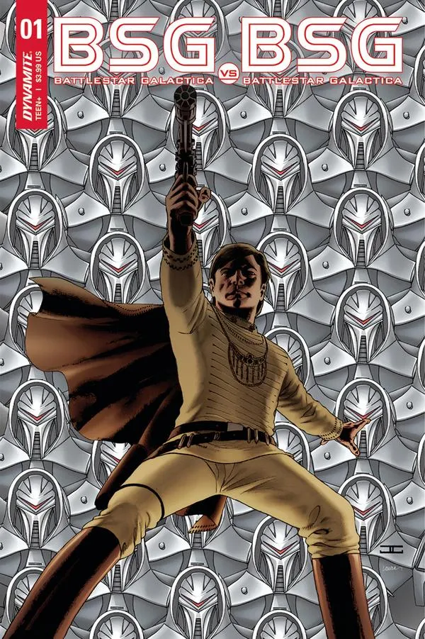 Cover of Battlestar Galactica BSG vs. BSG #1