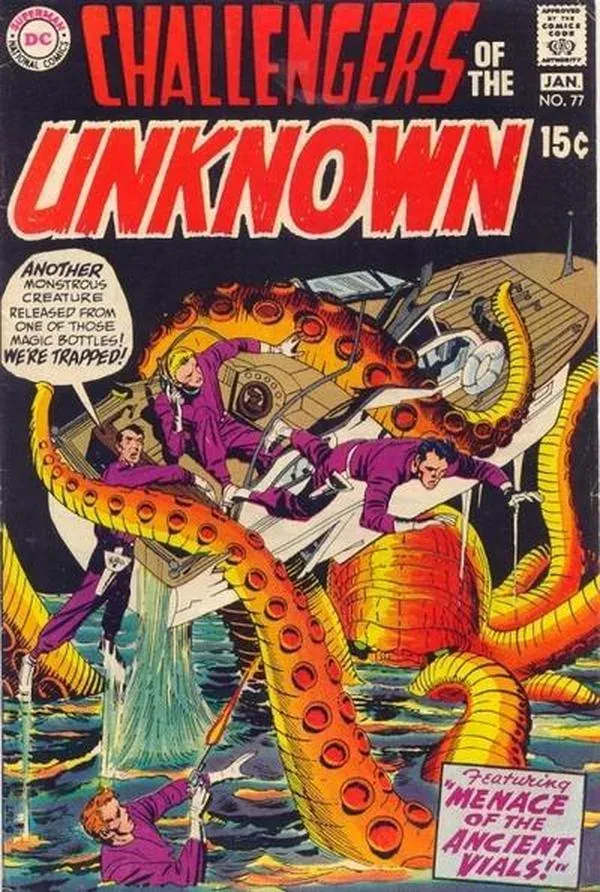 Cover of Challengers of the Unknown #77