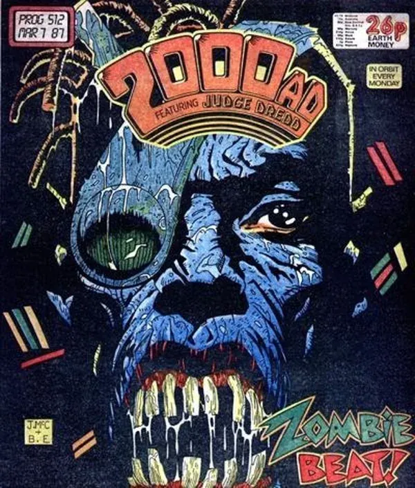Cover of 2000 AD #512