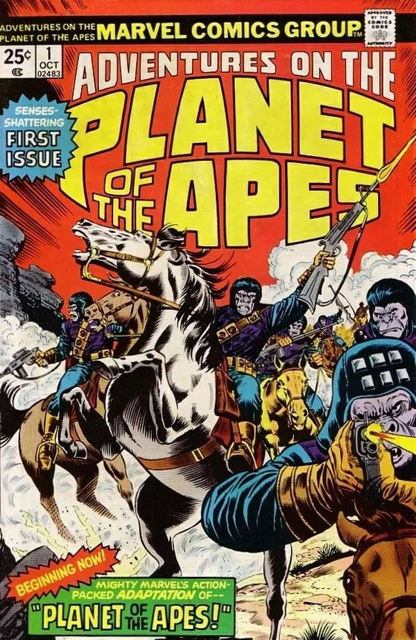 Cover of Adventures on the Planet of the Apes #1