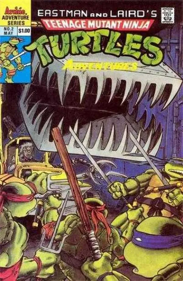 Cover of Teenage Mutant Ninja Turtles Adventures #2