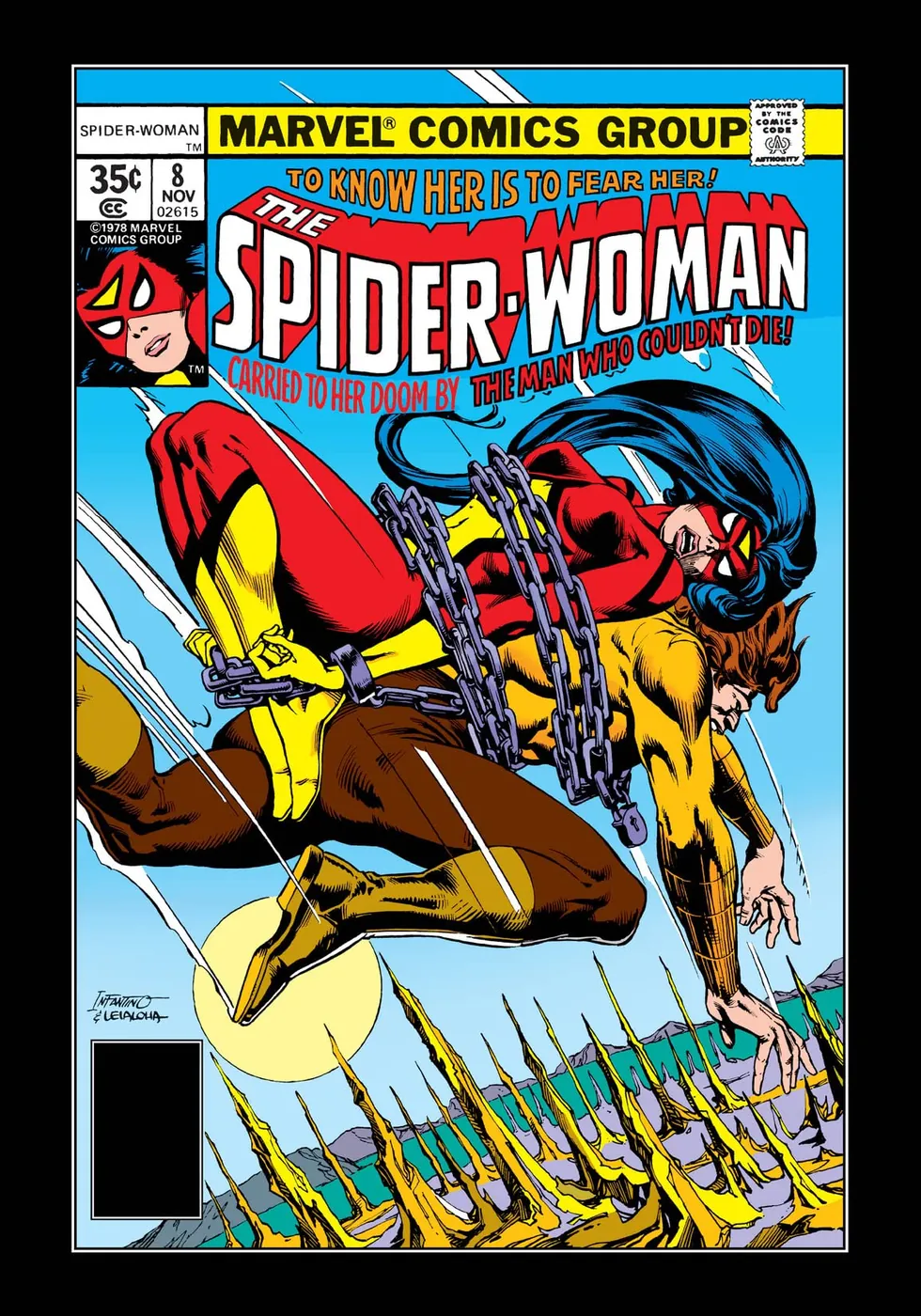 Cover of Spider-Woman #8