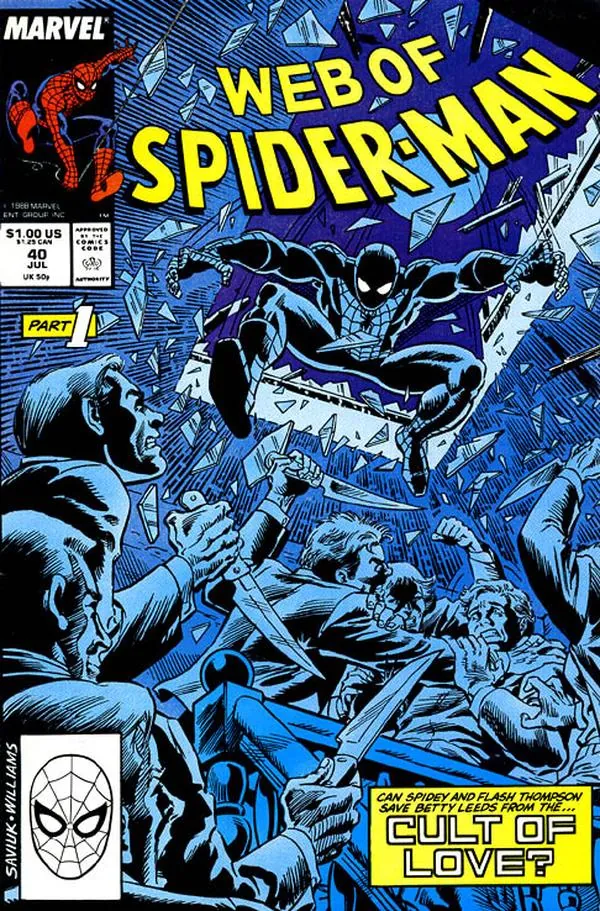 Cover of Web of Spider-Man #40