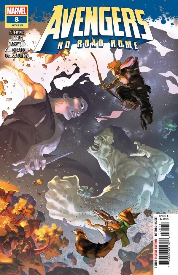 Cover of Avengers: No Road Home #8 (715)