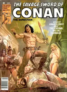 Cover of The Savage Sword of Conan #52