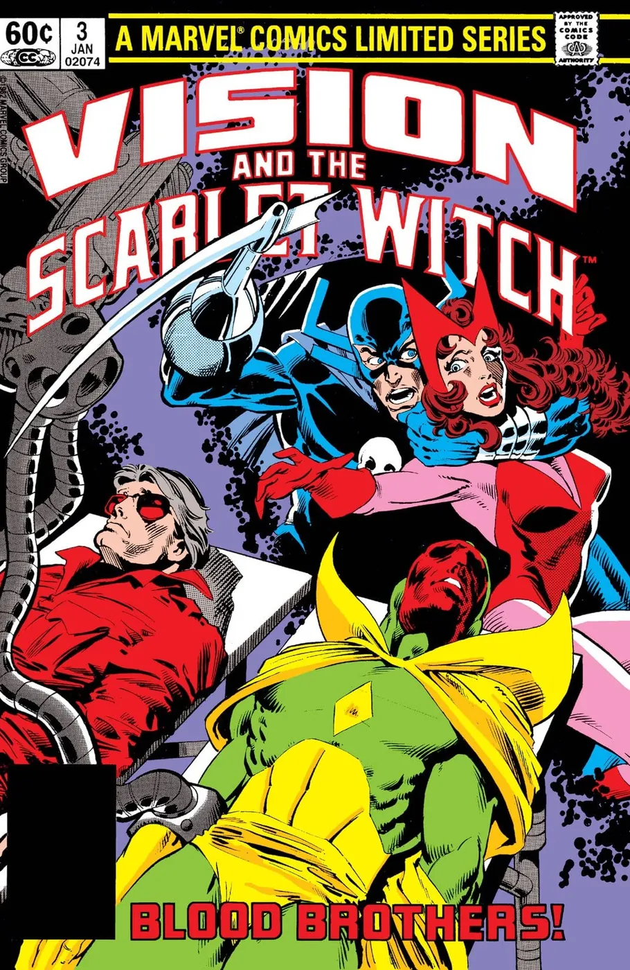 Cover of The Vision and the Scarlet Witch #3