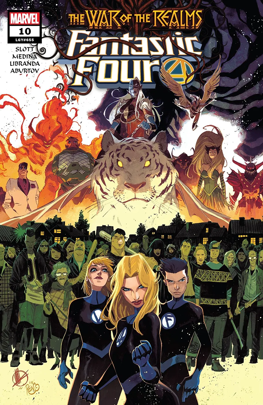 Cover of Fantastic Four #10 (655)