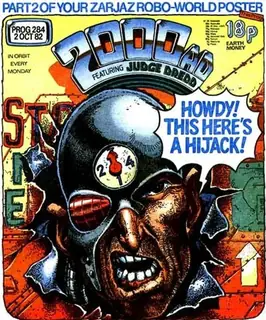 Cover of 2000 AD #284