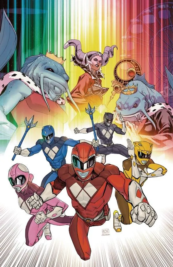 Cover of Mighty Morphin Power Rangers #4
