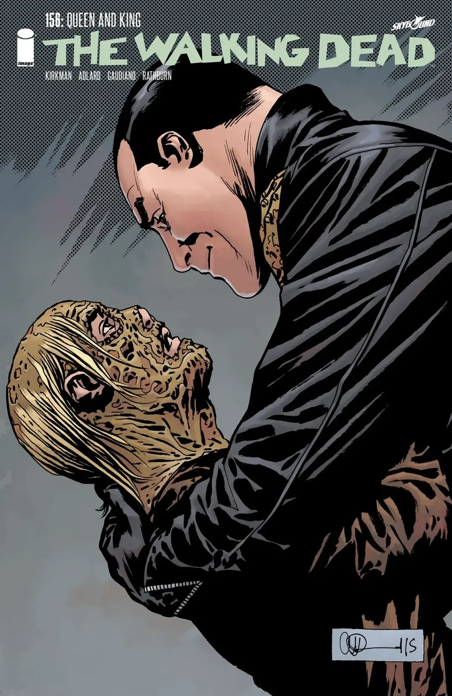 Cover of The Walking Dead #156