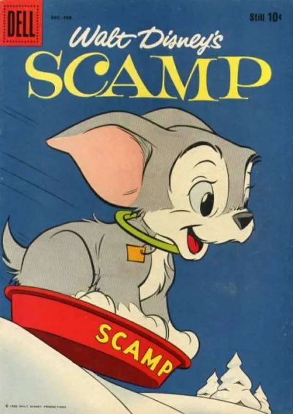 Cover of Walt Disney's Scamp #8