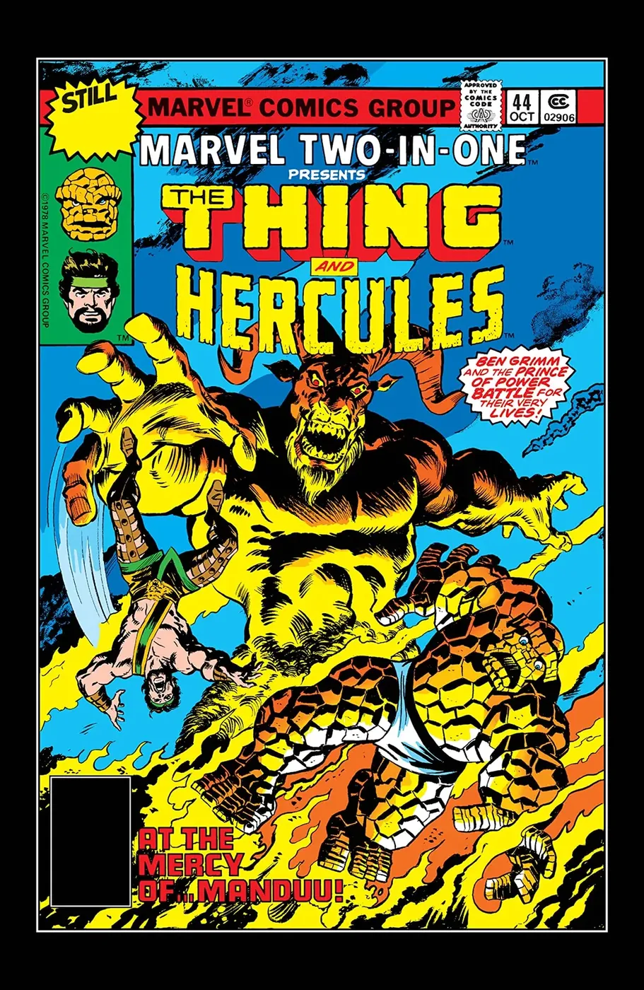Cover of Marvel Two-in-One #44