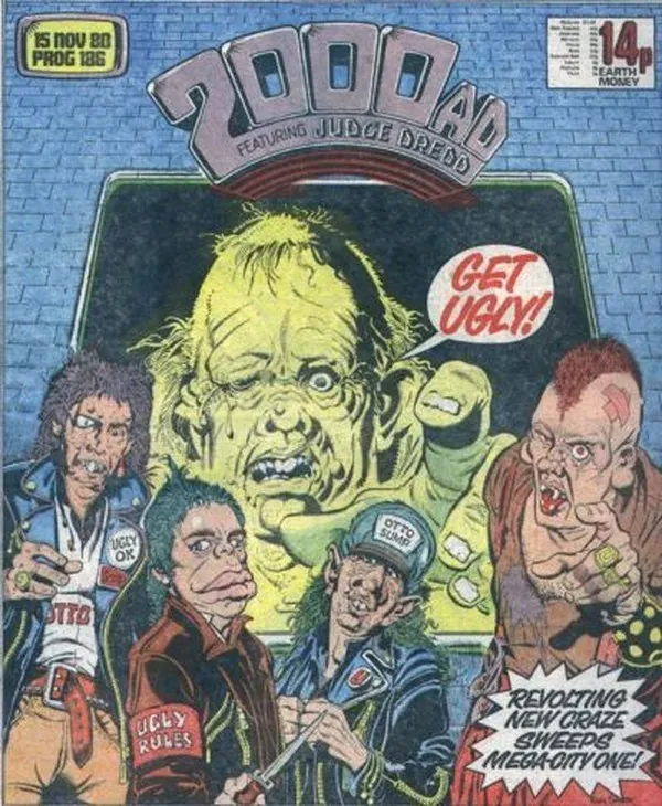 Cover of 2000 AD #186