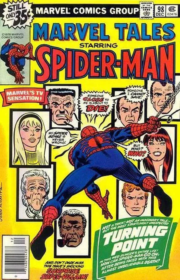 Cover of Marvel Tales #98