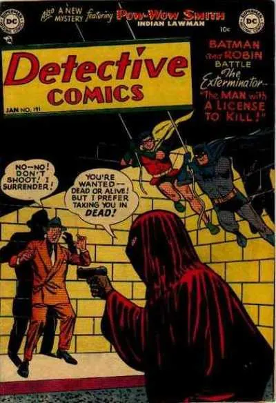 Cover of Detective Comics #191
