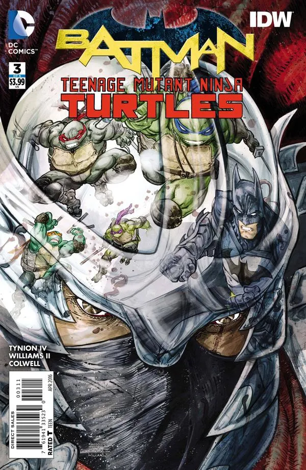 Cover of Batman / Teenage Mutant Ninja Turtles #3
