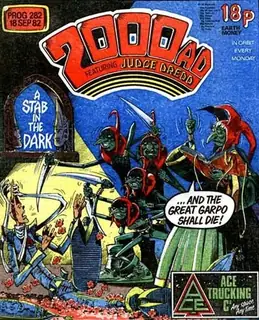 Cover of 2000 AD #282