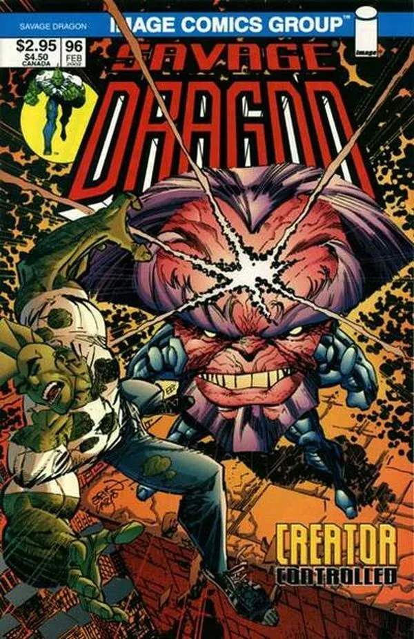 Cover of Savage Dragon #96
