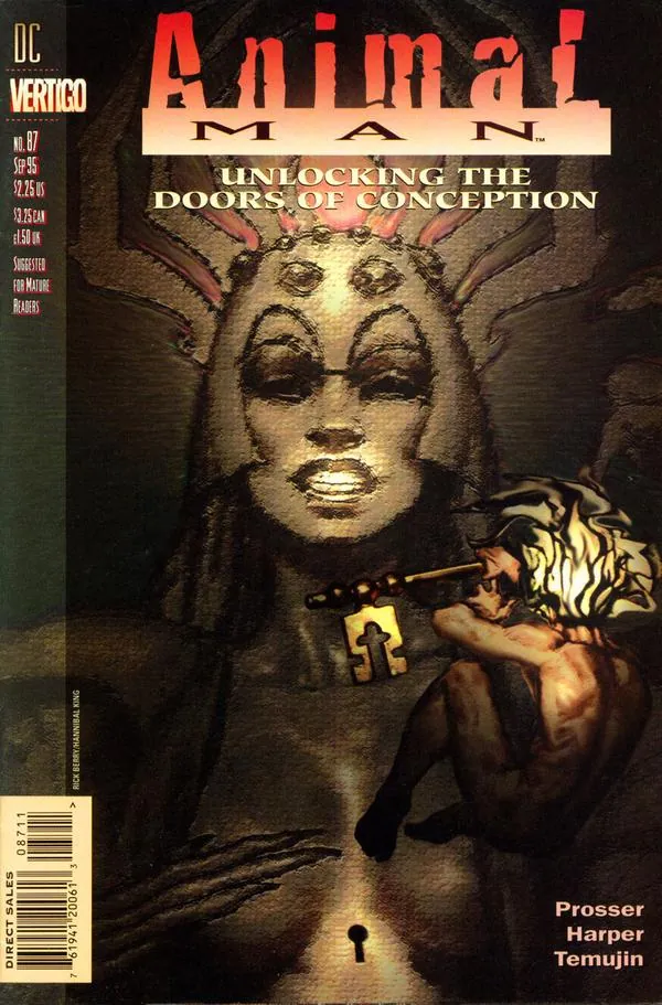 Cover of Animal Man #87
