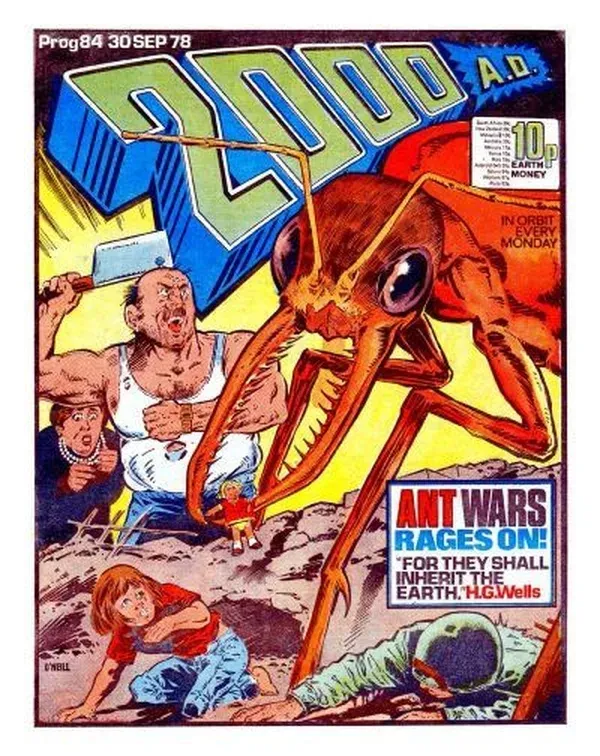 Cover of 2000 AD #84