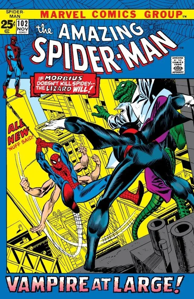 Cover of The Amazing Spider-Man #102