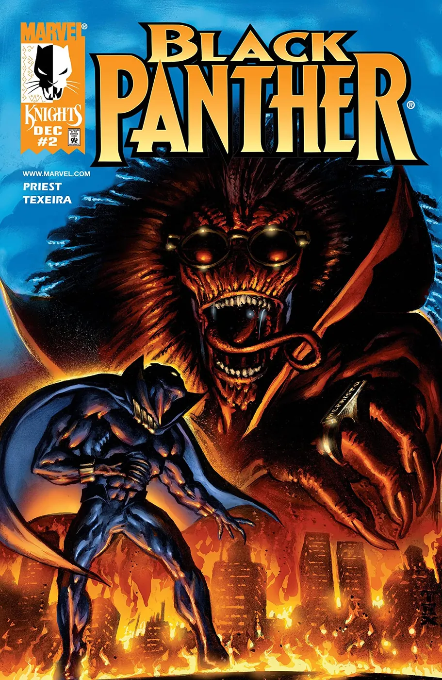 Cover of Black Panther #2