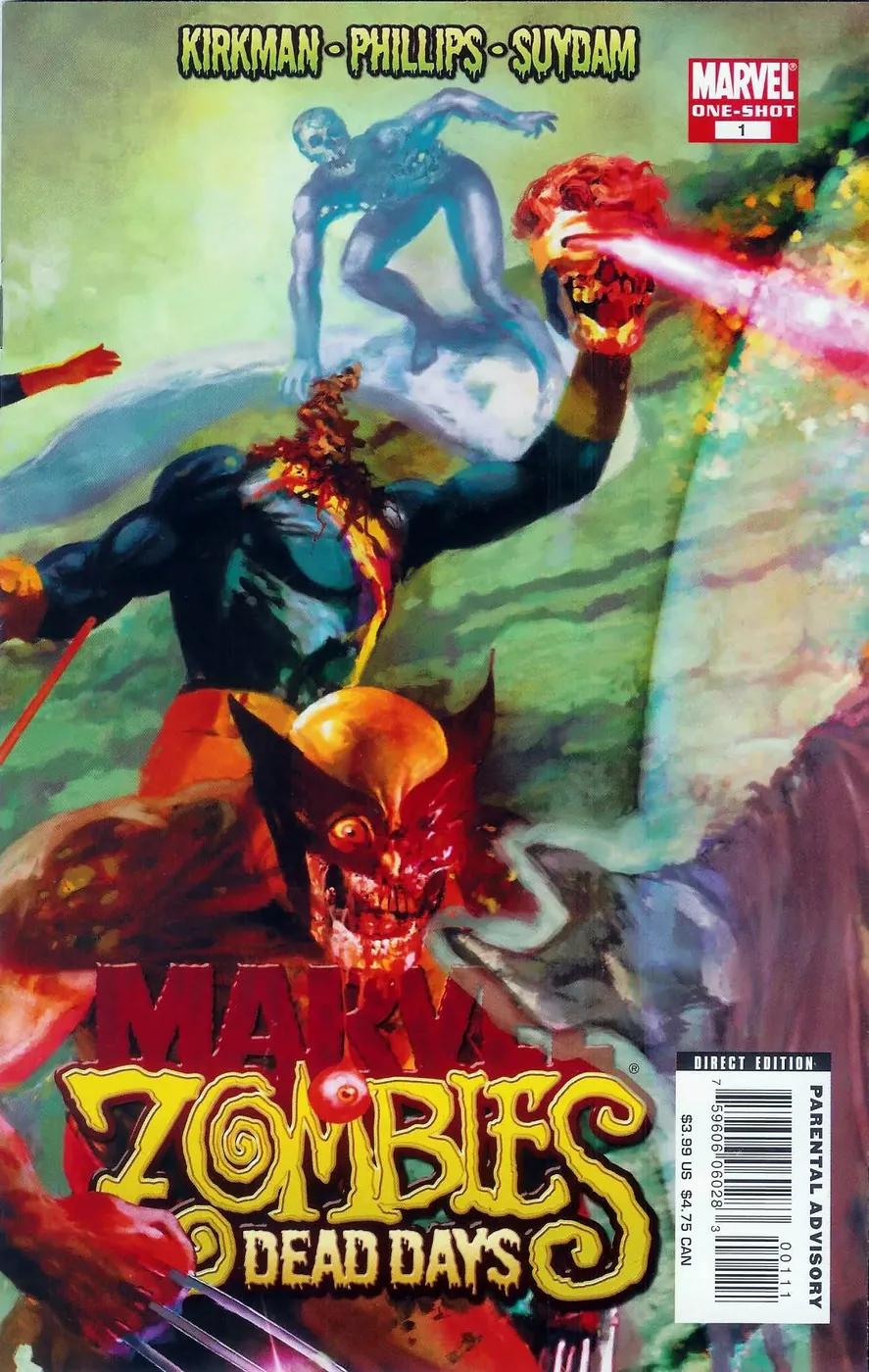 Cover of Marvel Zombies: Dead Days #1