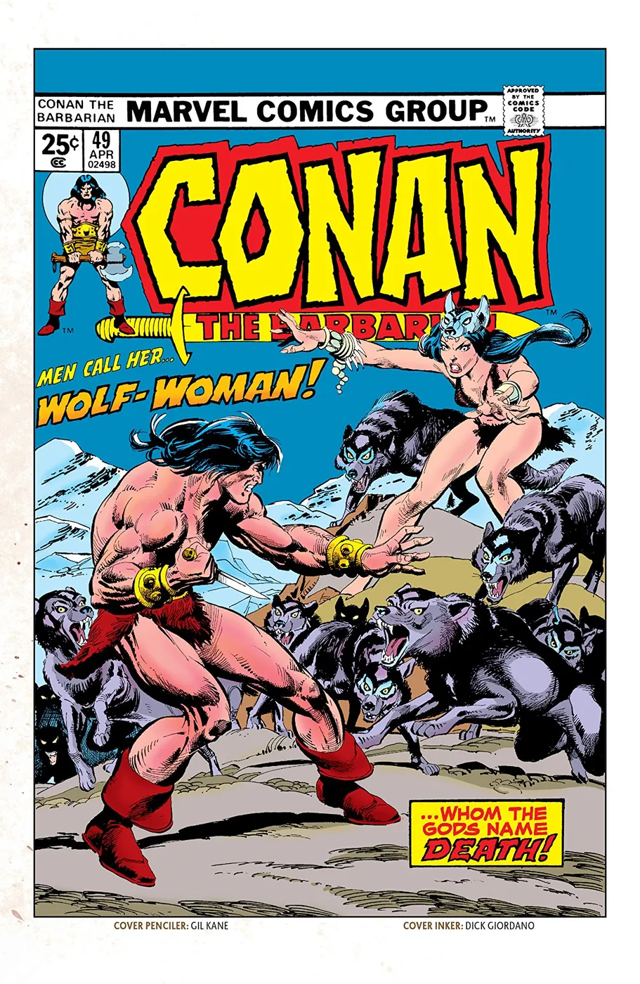 Cover of Conan the Barbarian #49