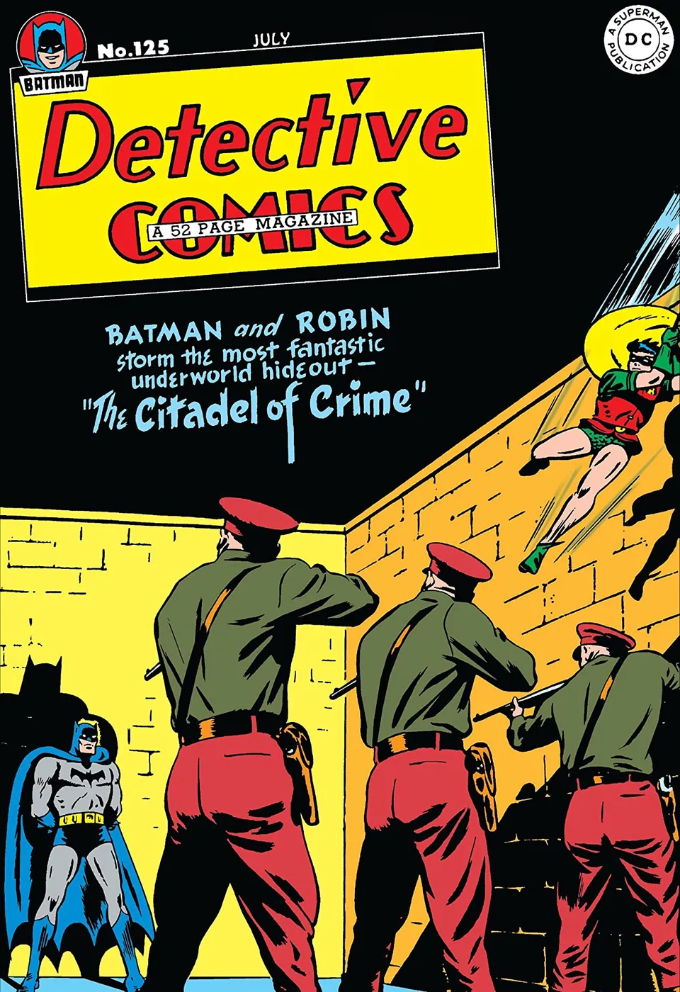 Cover of Detective Comics #125