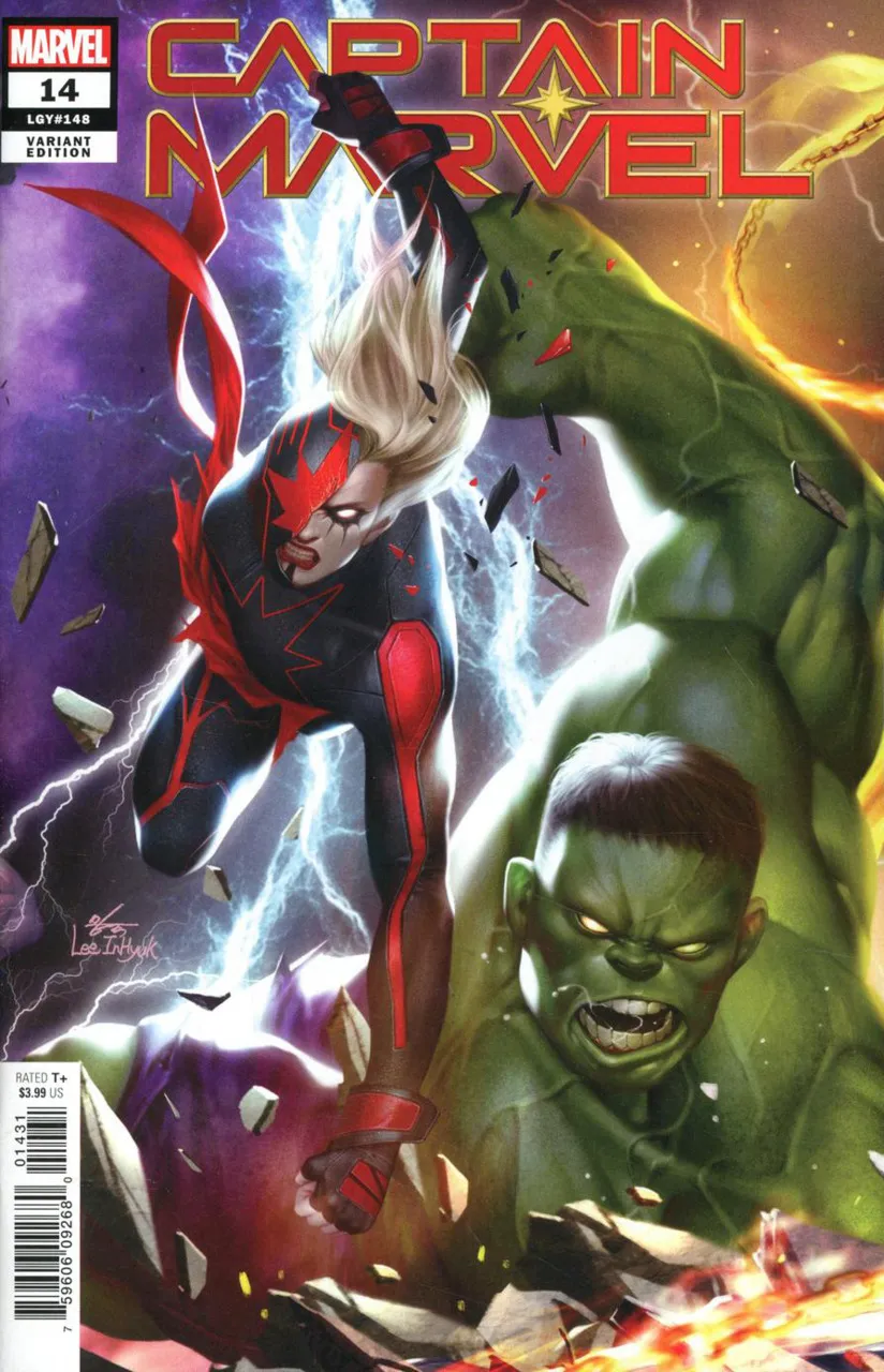 Cover of Captain Marvel #14 (148)