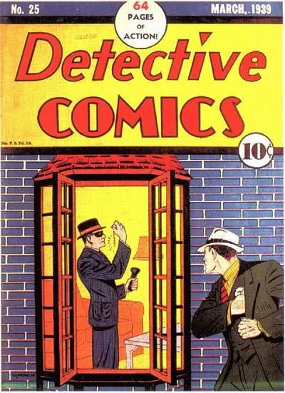 Cover of Detective Comics #25