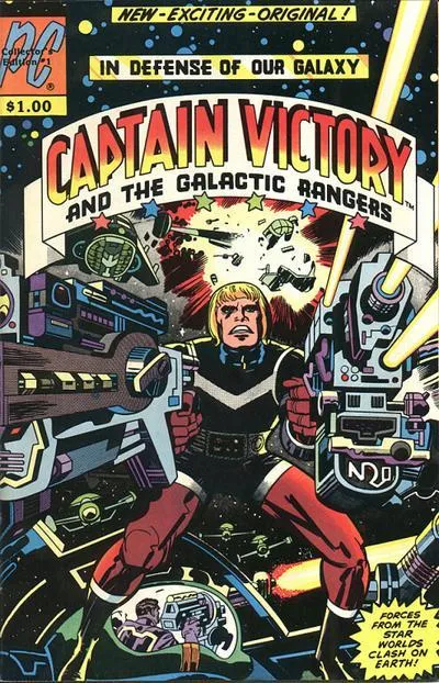 Cover of Captain Victory and the Galactic Rangers #1