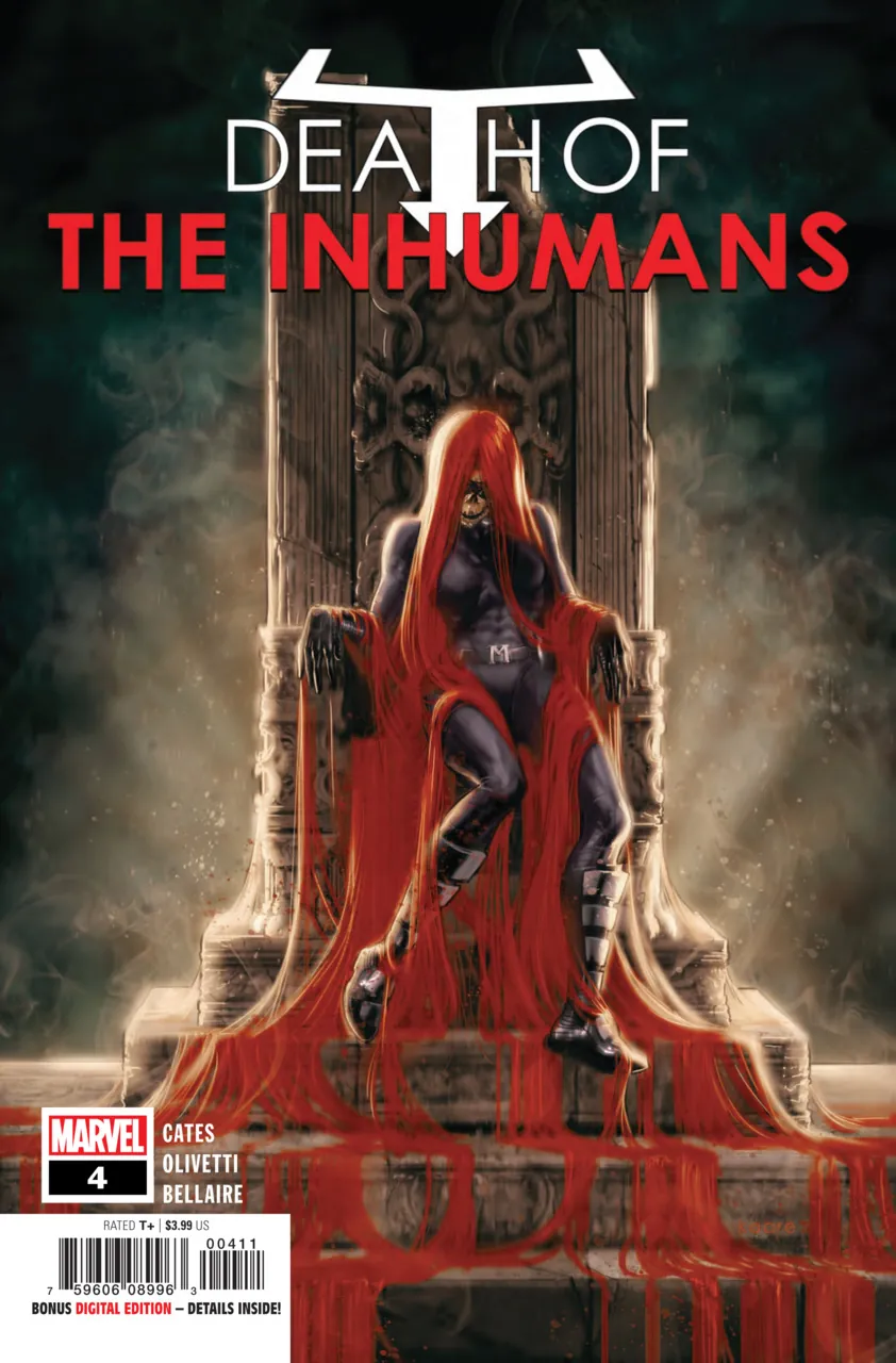 Cover of Death of the Inhumans #4