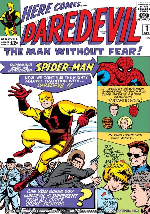 Cover of Daredevil #1