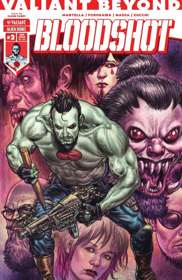 Cover of Valiant Beyond: Bloodshot #2