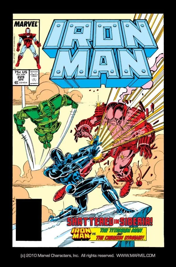 Cover of Iron Man #229