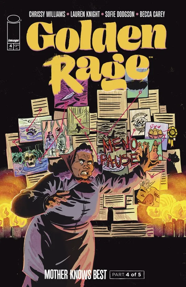 Cover of Golden Rage: Mother Knows Best #4