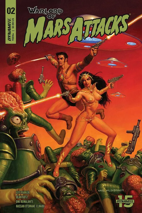 Cover of Warlord of Mars Attacks #2