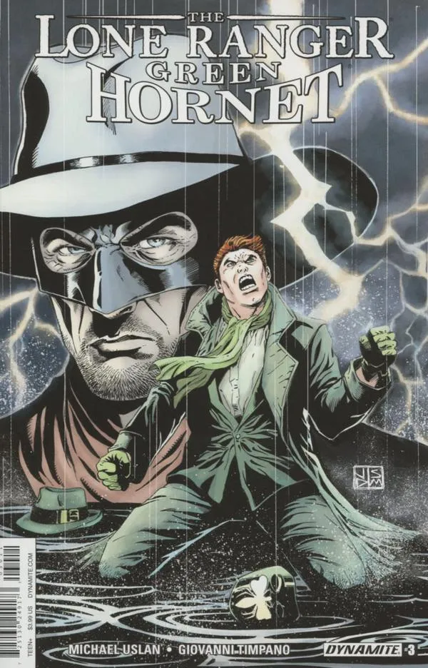 Cover of Lone Ranger Green Hornet #3