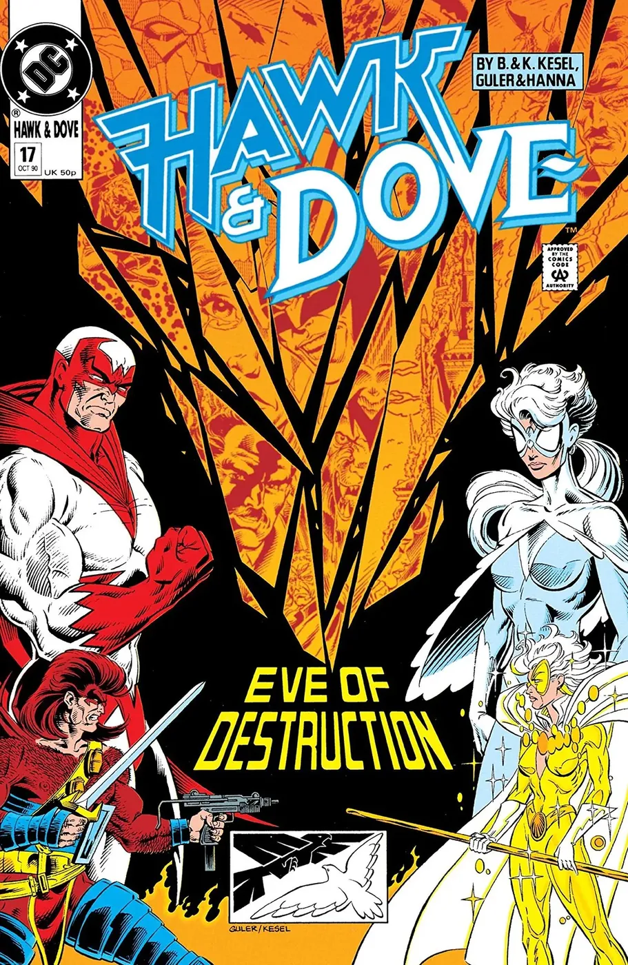 Cover of Hawk and Dove #17
