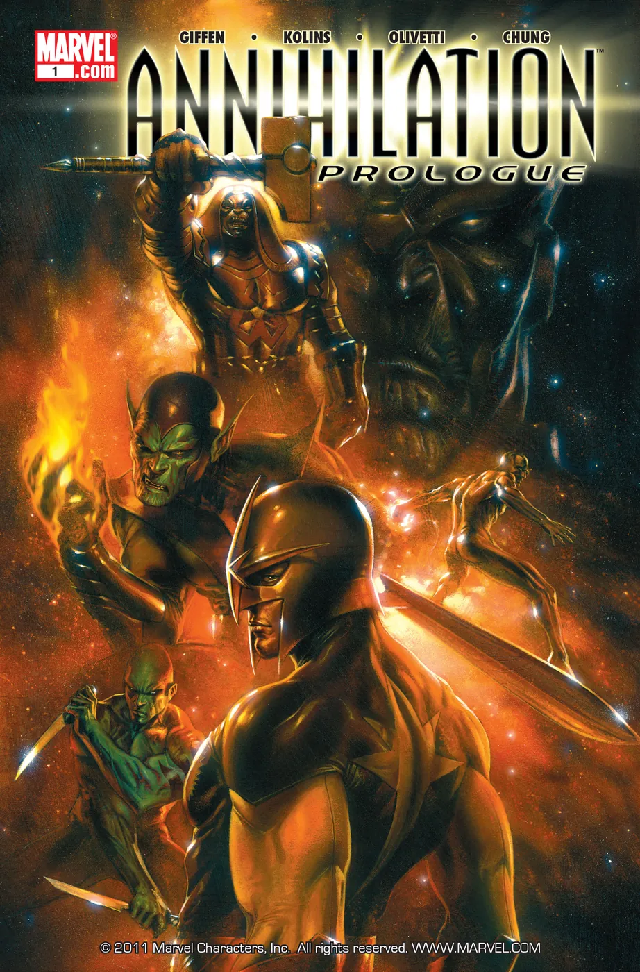 Cover of Annihilation Prologue #1