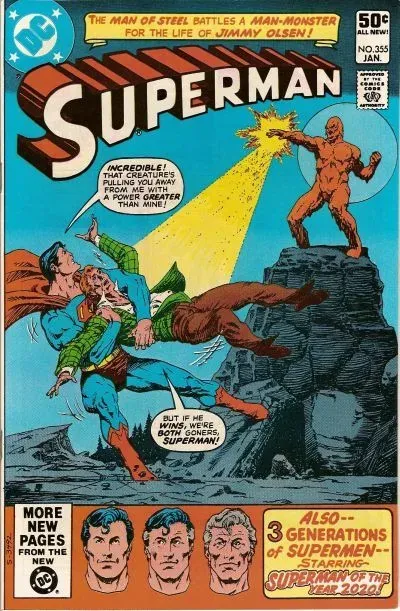 Cover of Superman #355