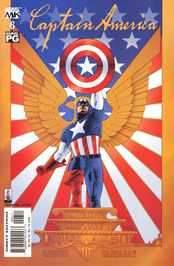 Cover of Captain America #6