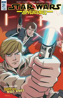Cover of Star Wars Adventures #21