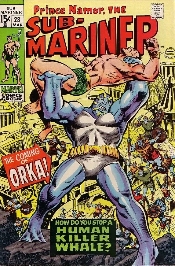 Cover of Sub-Mariner #23