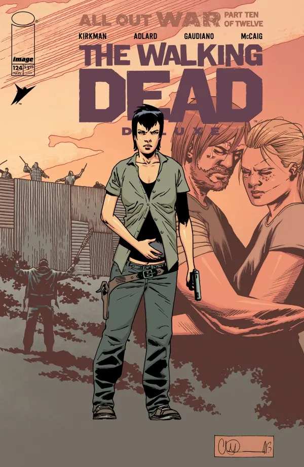 Cover of The Walking Dead Deluxe #124