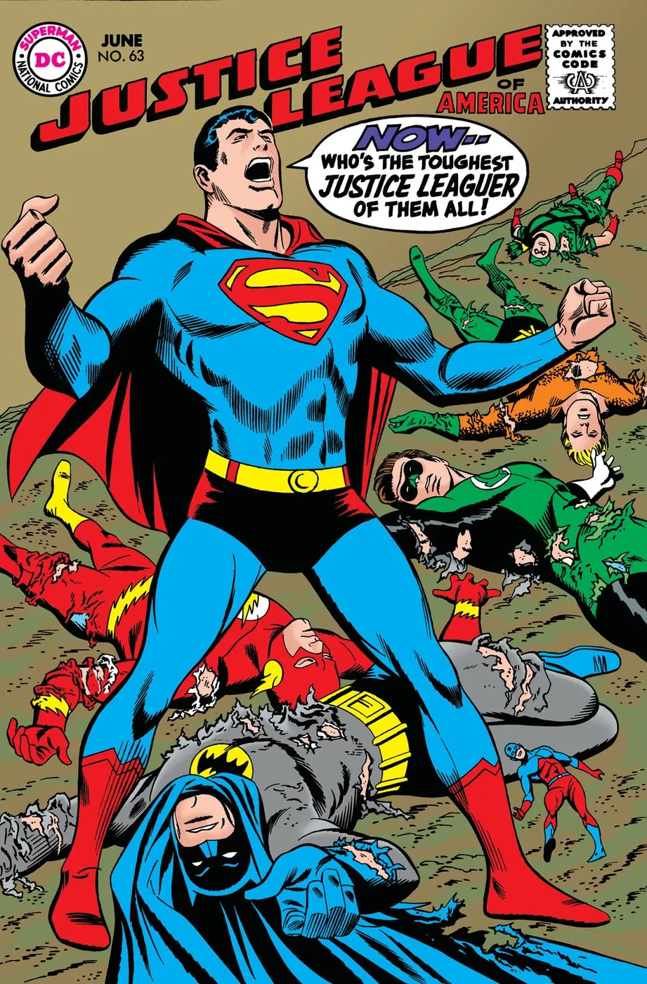 Cover of Justice League of America #63
