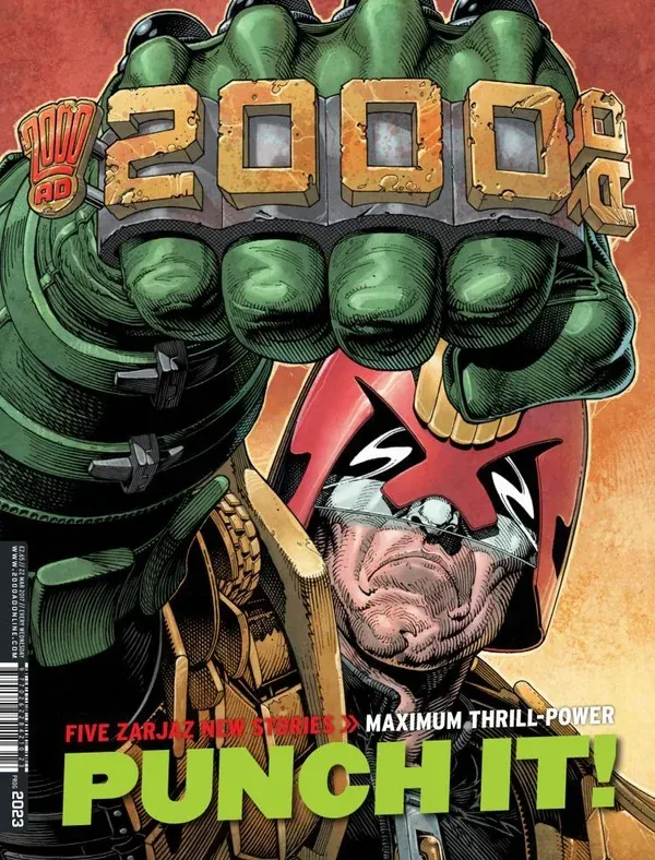 Cover of 2000 AD #2023