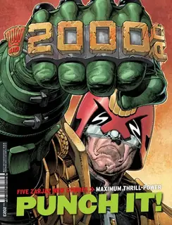 Cover of 2000 AD #2023