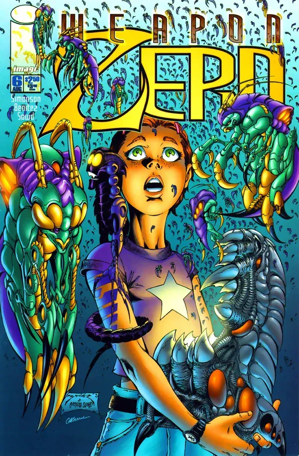 Cover of Weapon Zero #6